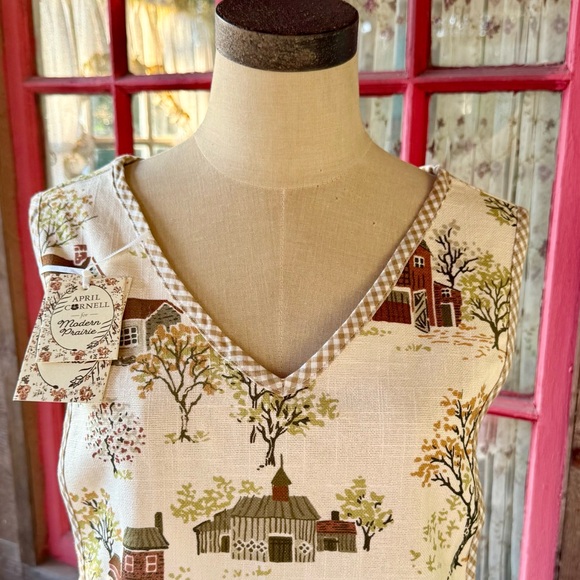 50 Years On The Prairie Farmhouse Apron - Picture 2 of 12